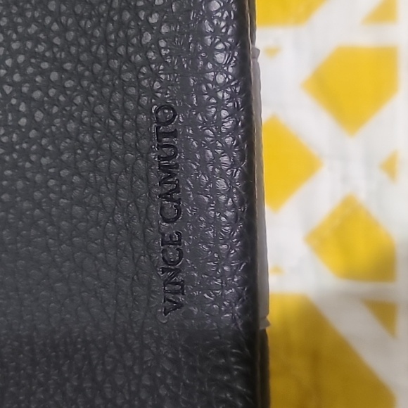 Vince Camuto Luck tote in black and red desert-New - Picture 4 of 8